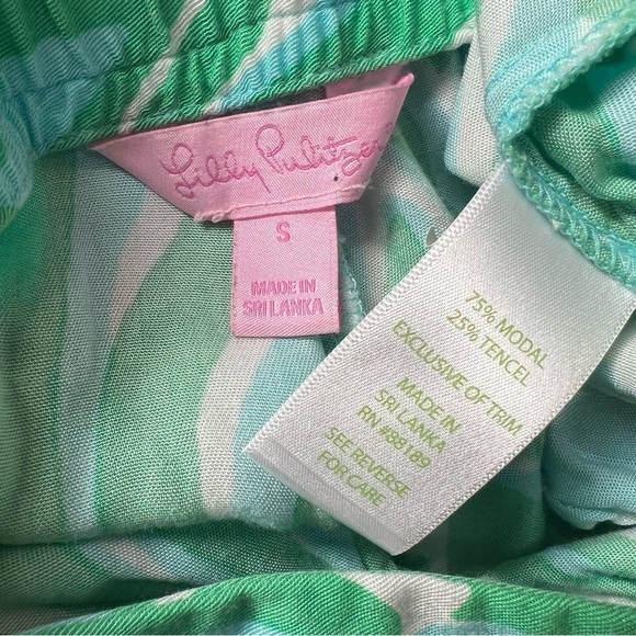 Lilly Pulitzer Cambridge Palazzo Pants Finders Keepers Size Small Blue Slacks - Picture 5 of 8